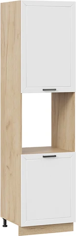 Шкаф-пенал кухонный ТриЯ Лорас 1ПВ6 с двумя дверями - фото