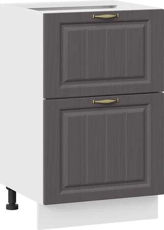 Шкаф-стол кухонный ТриЯ Лина 1Н5Я2 с двумя ящикам - фото