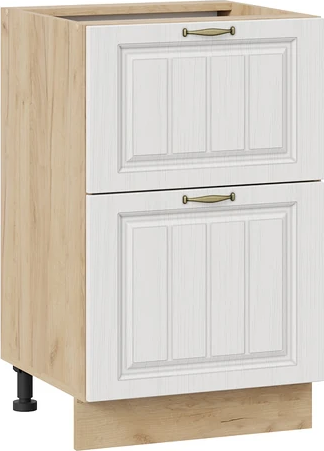 Шкаф-стол кухонный ТриЯ Лина 1Н5Я2 с двумя ящикам - фото