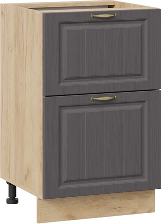 Шкаф-стол кухонный ТриЯ Лина 1Н5Я2 с двумя ящикам - фото