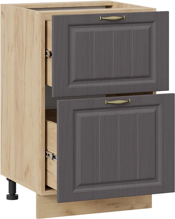 Шкаф-стол кухонный ТриЯ Лина 1Н5Я2 с двумя ящикам