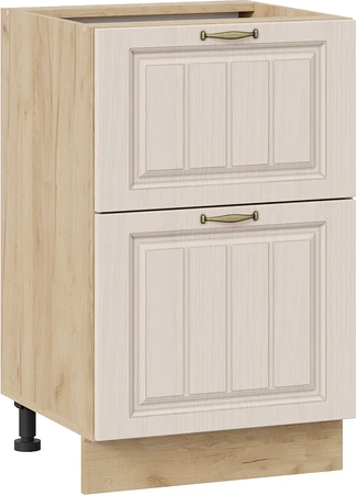 Шкаф-стол кухонный ТриЯ Лина 1Н5Я2 с двумя ящикам - фото