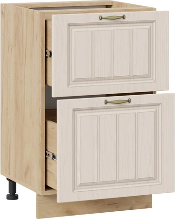 Шкаф-стол кухонный ТриЯ Лина 1Н5Я2 с двумя ящикам