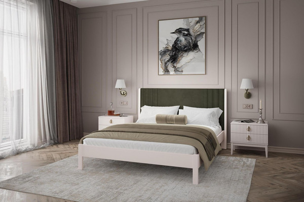 Полуторная кровать Bravo Мебель Нортан 140х200