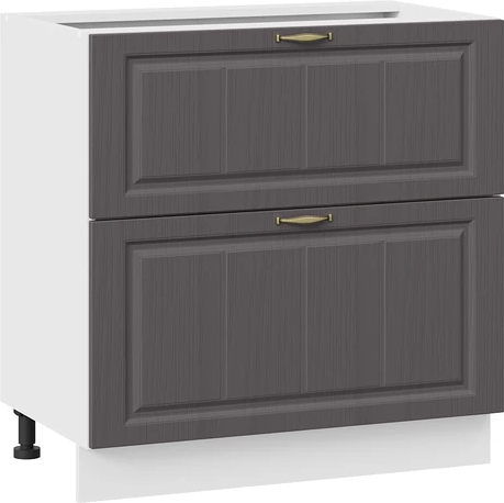 Шкаф-стол кухонный ТриЯ Лина 1Н8Я2 с двумя ящикам - фото