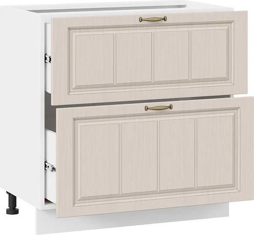 Шкаф-стол кухонный ТриЯ Лина 1Н8Я2 с двумя ящикам