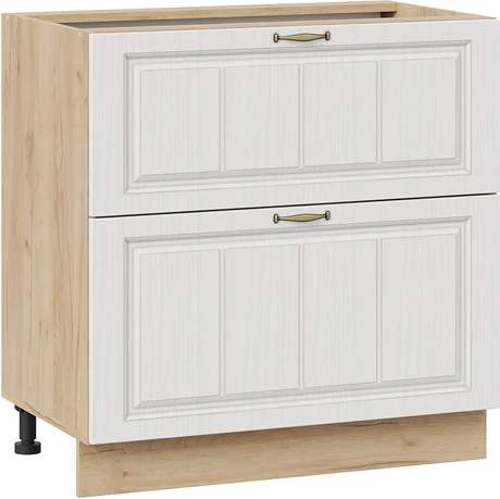 Шкаф-стол кухонный ТриЯ Лина 1Н8Я2 с двумя ящикам - фото