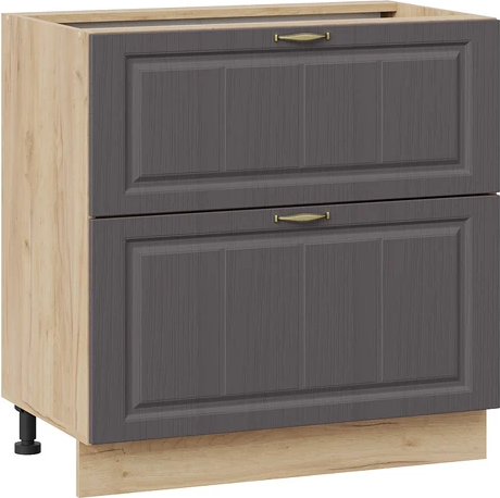 Шкаф-стол кухонный ТриЯ Лина 1Н8Я2 с двумя ящикам - фото