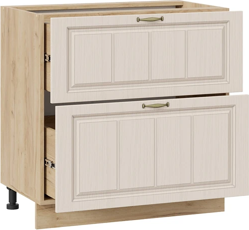 Шкаф-стол кухонный ТриЯ Лина 1Н8Я2 с двумя ящикам