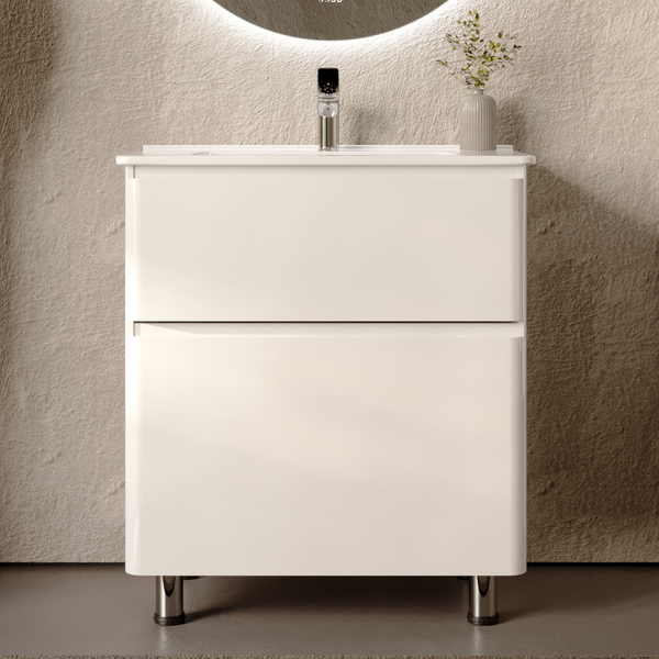 Тумба под умывальник Raval Claridy 70x46 / Clar.01.70/N/W/RL - фото