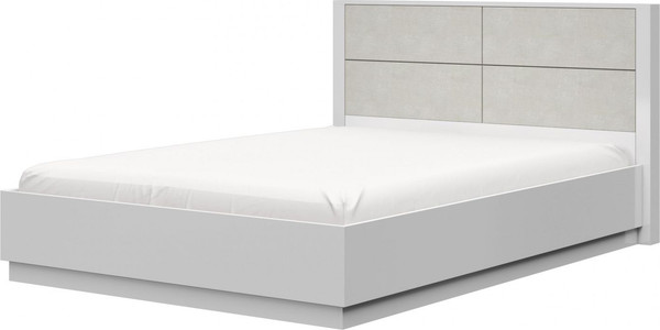 Двуспальная кровать Bravo Мебель Вива 140х200 без металлокаркаса - фото