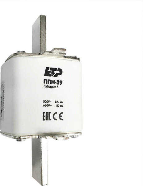 Предохранитель плавкий низковольтный ETP ППН-39 габ3 630A / 24151 - фото