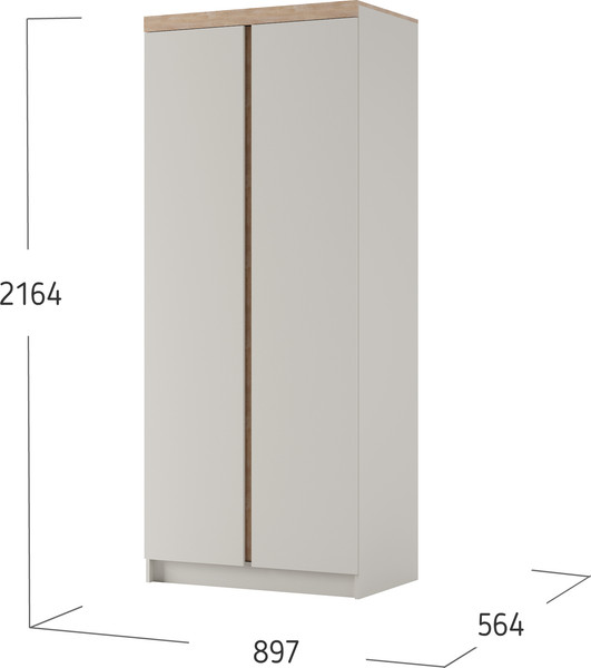 Шкаф Bravo Мебель Юта ШР-2