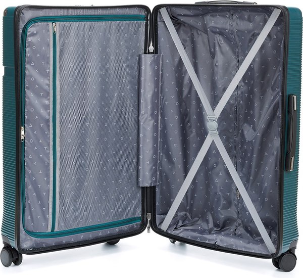 Чемодан на колесах Torber Onego T2081GRL