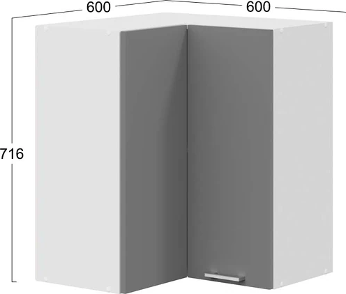 Шкаф навесной для кухни ТриЯ Габриэлла 1В6УП