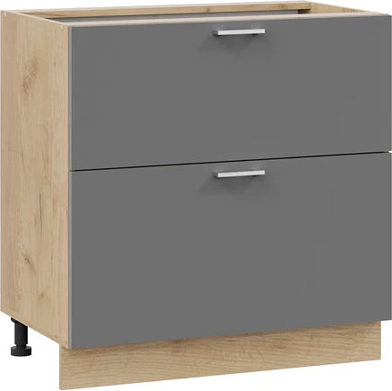 Шкаф-стол кухонный ТриЯ Габриэлла 1Н8Я2 с двумя ящиками - фото