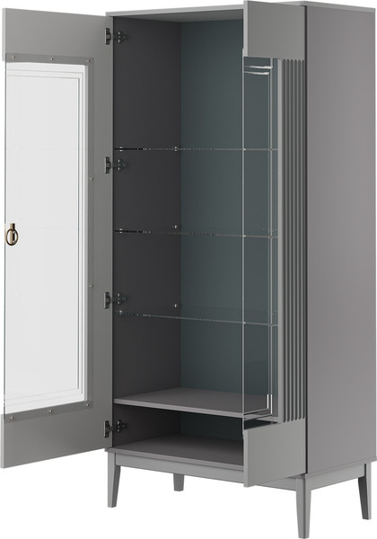 Шкаф с витриной Bravo Мебель Фарго 2-дв