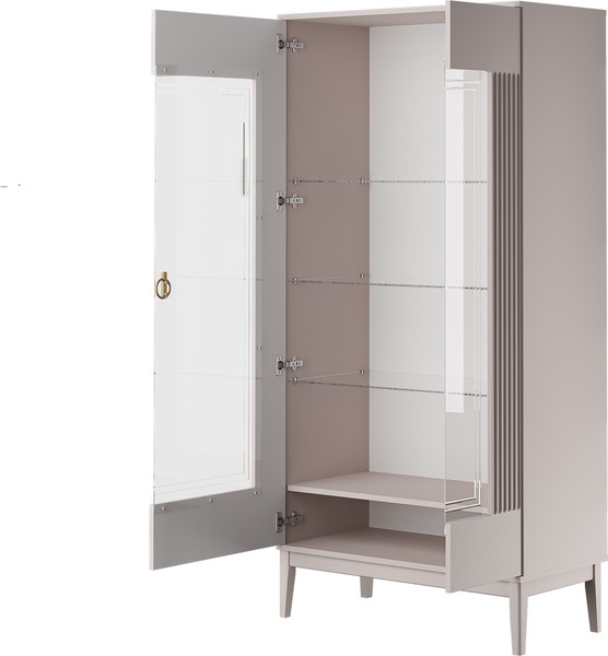 Шкаф с витриной Bravo Мебель Фарго 2-дв - фото