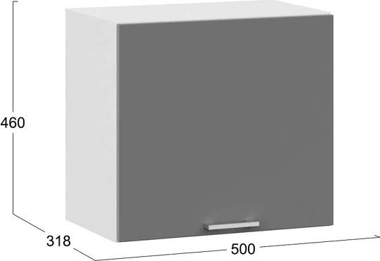 Шкаф навесной для кухни ТриЯ Габриэлла 1ВВ5Г с одной откидной дверью