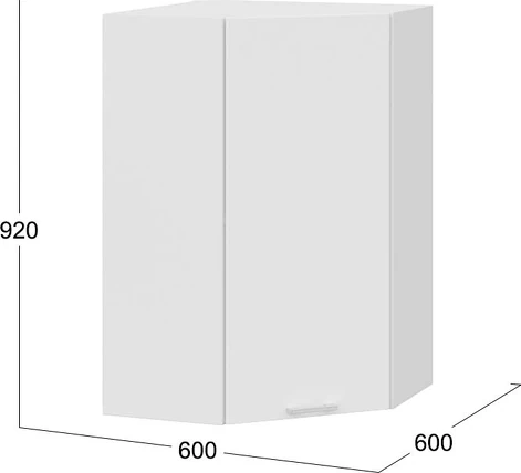 Шкаф навесной для кухни ТриЯ Габриэлла 1ВВ6У