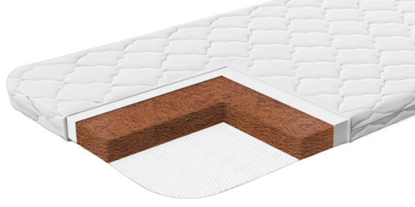 Матрас в кроватку Nuovita Accanto Quadro 47x81 - фото