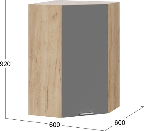 Шкаф навесной для кухни ТриЯ Габриэлла 1ВВ6У