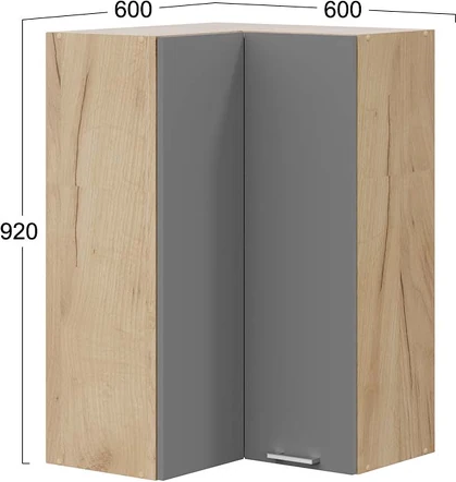 Шкаф навесной для кухни ТриЯ Габриэлла 1ВВ6УП