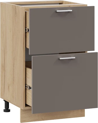Шкаф-стол кухонный ТриЯ Габриэлла 1Н5Я2 с двумя ящиками