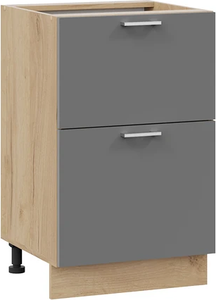 Шкаф-стол кухонный ТриЯ Габриэлла 1Н5Я2 с двумя ящиками - фото