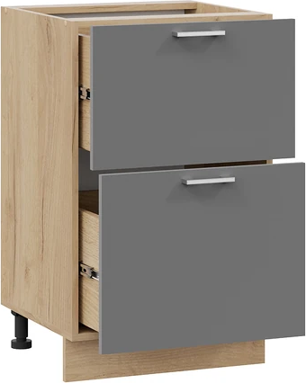 Шкаф-стол кухонный ТриЯ Габриэлла 1Н5Я2 с двумя ящиками