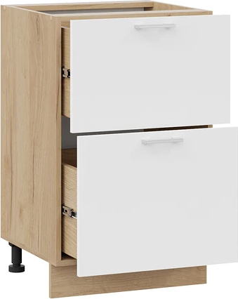 Шкаф-стол кухонный ТриЯ Габриэлла 1Н5Я2 с двумя ящиками