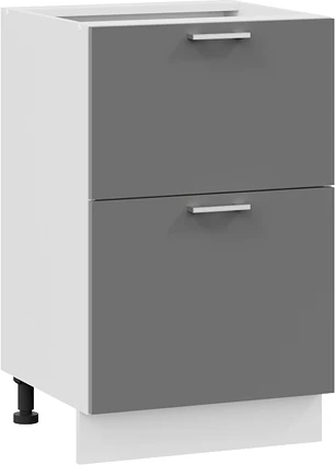 Шкаф-стол кухонный ТриЯ Габриэлла 1Н5Я2 с двумя ящиками - фото