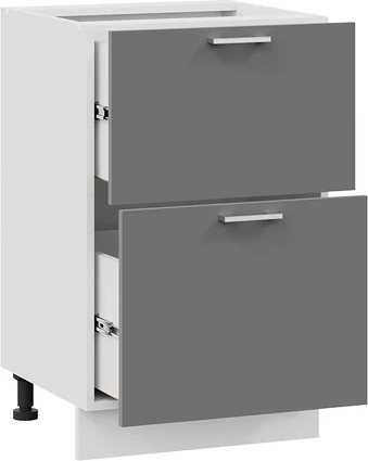 Шкаф-стол кухонный ТриЯ Габриэлла 1Н5Я2 с двумя ящиками