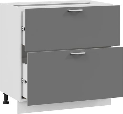 Шкаф-стол кухонный ТриЯ Габриэлла 1Н8Я2 с двумя ящиками