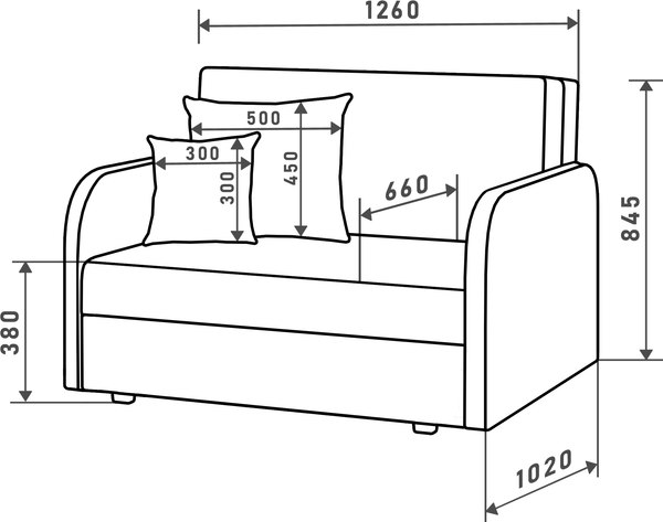 Диван Mio Tesoro Анри SB2