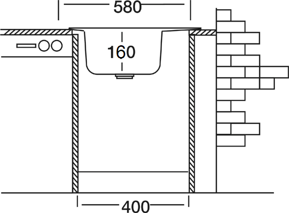 Мойка кухонная КромРус EC-296-D RUS
