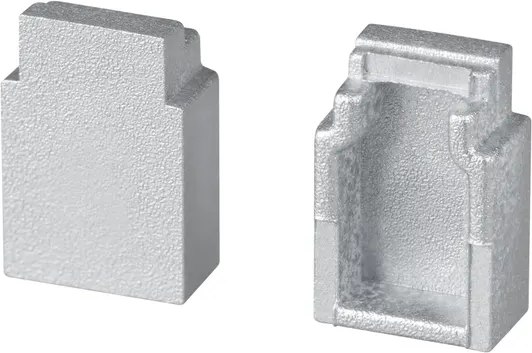 Заглушка для профиля Arlight WALL-FANTOM-BENT-W10-SIDE глухая / 043909 - фото