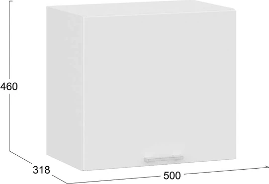 Шкаф навесной для кухни ТриЯ Габриэлла 1ВВ5Г с одной откидной дверью