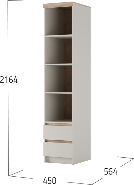 Стеллаж Bravo Мебель Юта