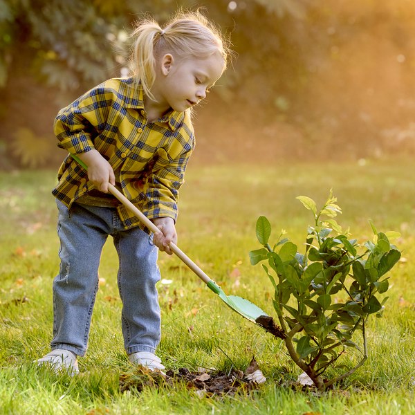 Лопата игрушечная Hape Садовод остроконечная / E5587_HP