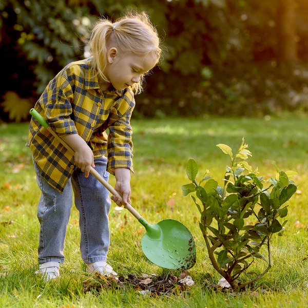 Лопата игрушечная Hape Садовод остроконечная / E5587_HP