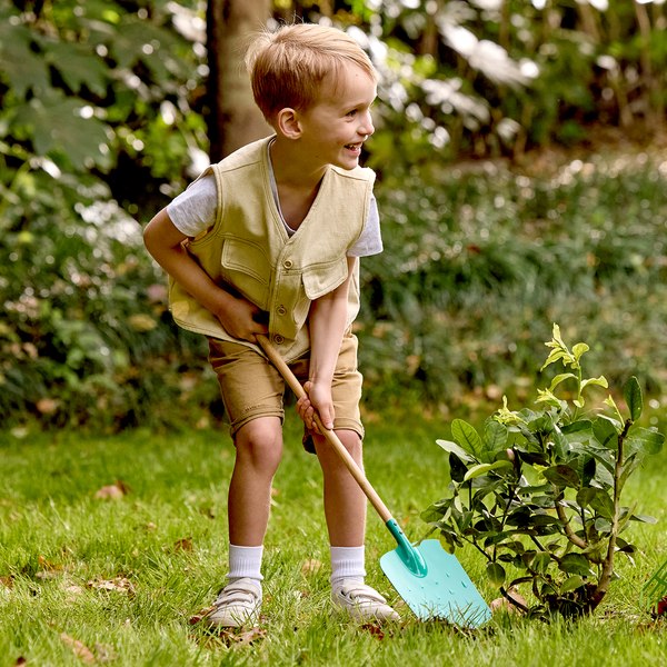 Лопата игрушечная Hape Садовод штыковая / E5588_HP