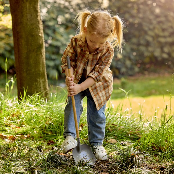 Лопата игрушечная Hape Садовод совковая / E5589_HP