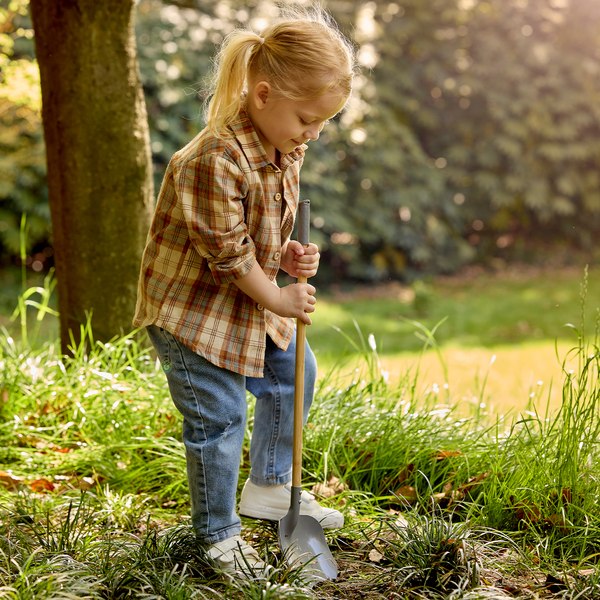 Лопата игрушечная Hape Садовод совковая / E5589_HP