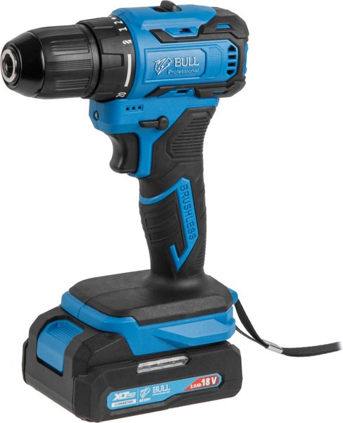 Профессиональная дрель-шуруповерт Bull SR 1804 Xcase XLTpro / 1329881 - фото
