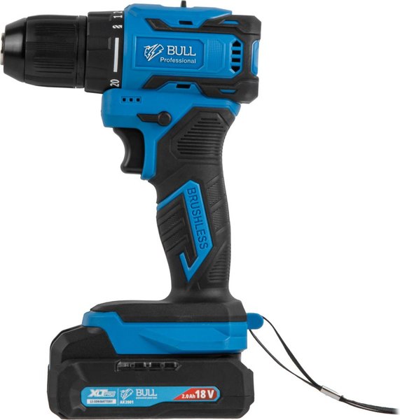 Профессиональная дрель-шуруповерт Bull SR 1804 Xcase XLTpro / 1329881