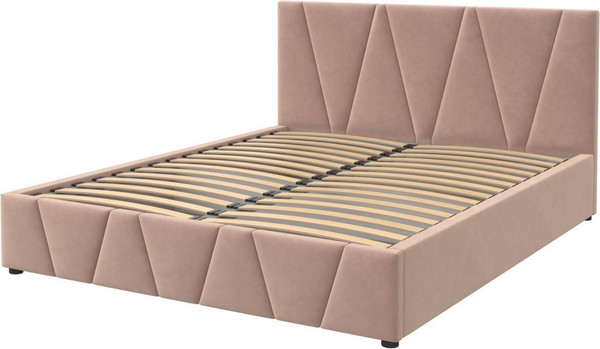 Двуспальная кровать Bravo Мебель Вендетта 160х200 без ПМ Стандарт 3 вариант