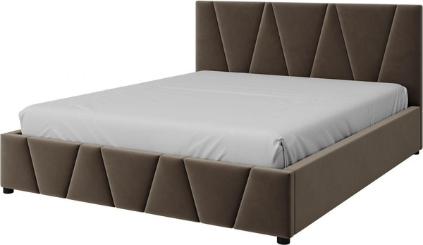 Двуспальная кровать Bravo Мебель Вендетта 160х200, без ПМ Стандарт 4 вариант - фото