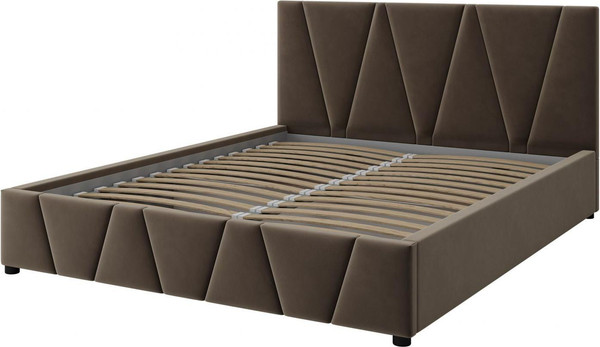 Двуспальная кровать Bravo Мебель Вендетта 160х200, без ПМ Стандарт 4 вариант