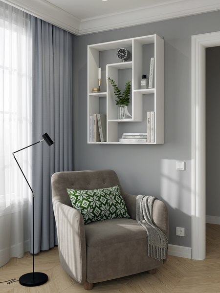 Полка Горизонт Мебель Асти 3